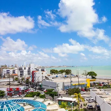 Apartamento Lindo Flat na beira mar de Tambaú João Pessoa Exterior foto